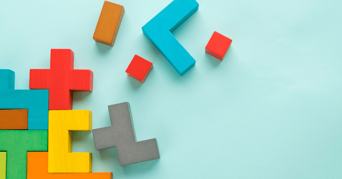 Blocks falling into place